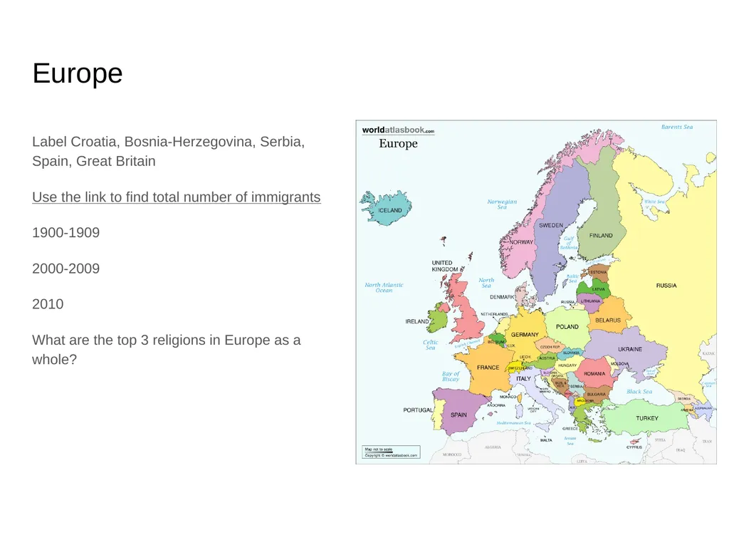 Immigration Foldable & Notes Use the following - slide 7 of 11