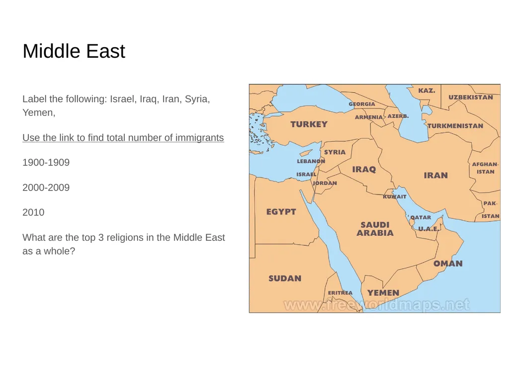 Immigration Foldable & Notes Use the following - slide 9 of 11