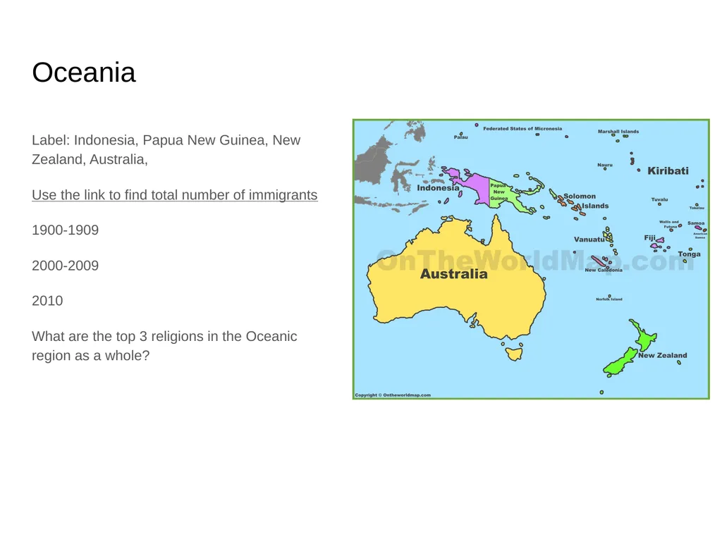 Immigration Foldable & Notes Use the following - slide 11 of 11