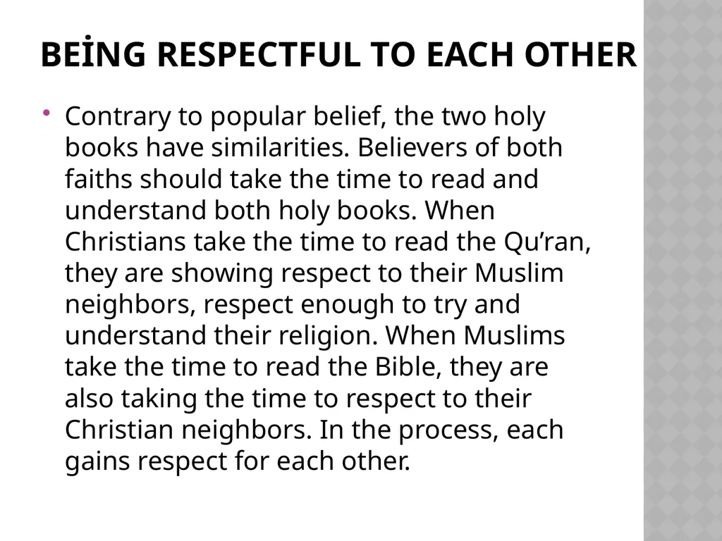 ISLAMOPHOBIA What is islam Islam is derived from - slide 10 of 16