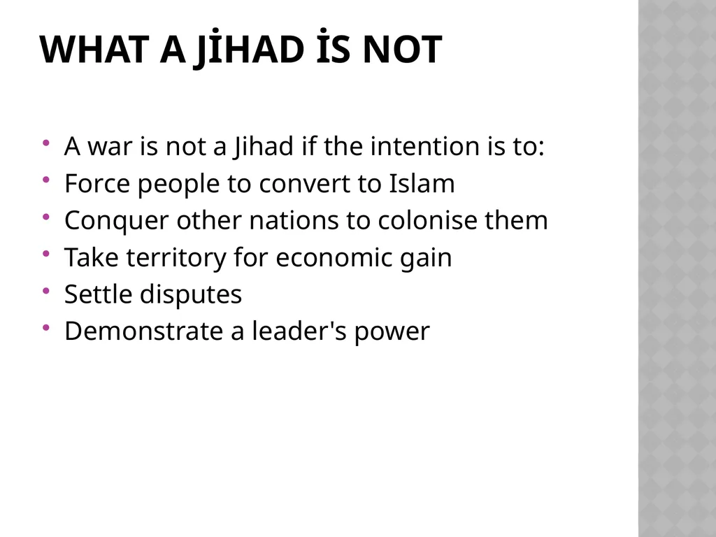 ISLAMOPHOBIA What is islam Islam is derived from - slide 6 of 16