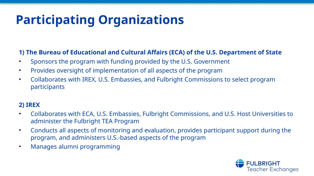 Fulbright Teaching Excellence and Achievement - slide 3 of 17