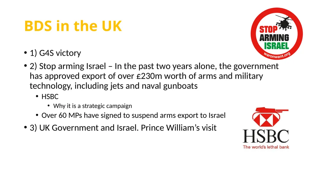 The BDS movement today Alys Samson Estapé - slide 9 of 12