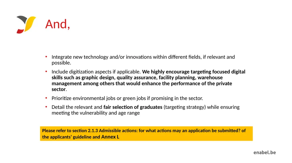 Youth Economic Empowerment Palestine Call for - slide 22 of 34