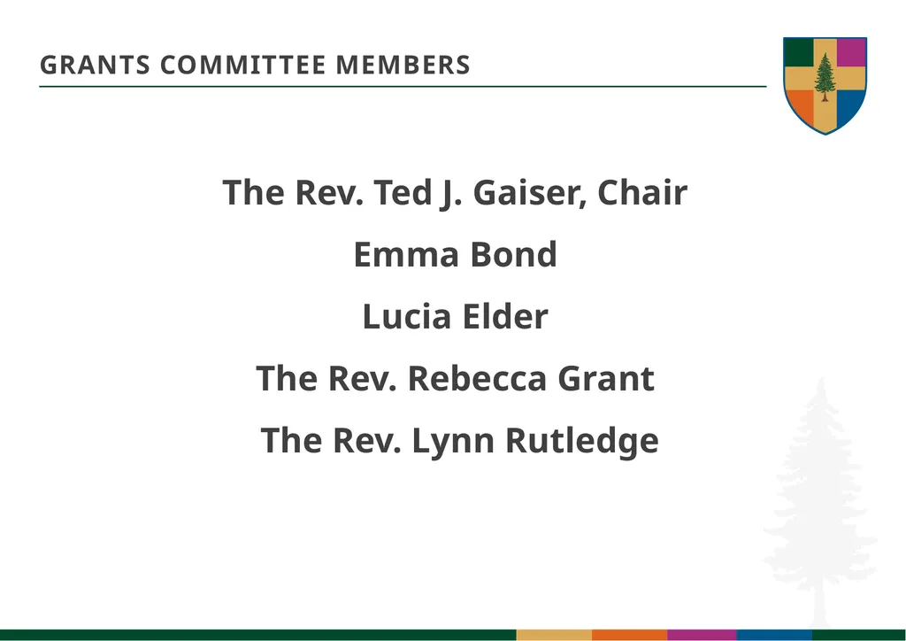 DIOCESAN GRANTS JANUARY 14, 2025 AGENDA Welcome - slide 3 of 11