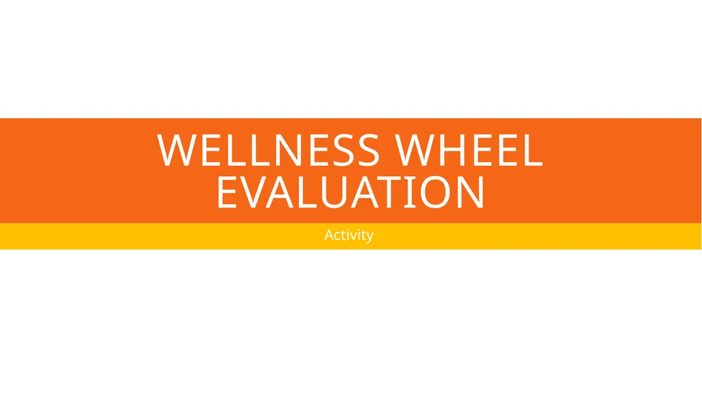 Well-rounded health First Year Florida Four - slide 11 of 12