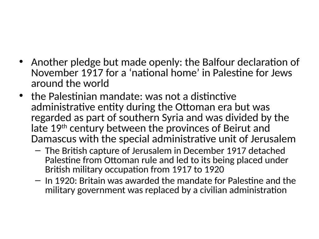 The Ottoman Empire: A Timeline WWI marks a - slide 15 of 23