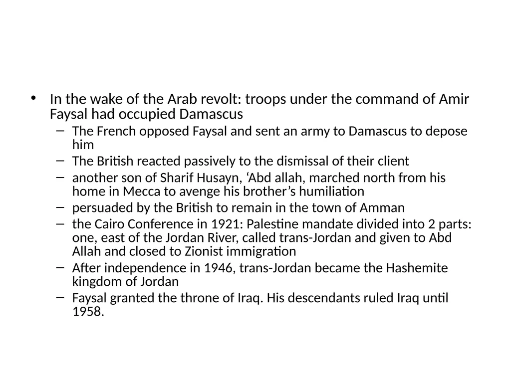 The Ottoman Empire: A Timeline WWI marks a - slide 18 of 23