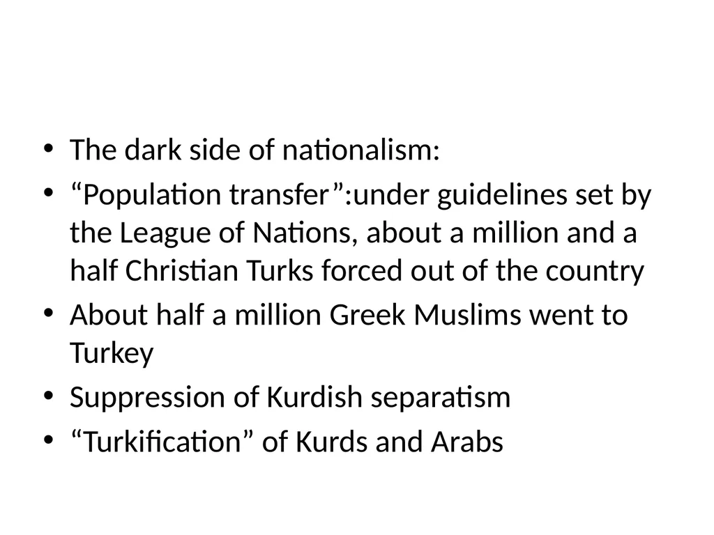 The Ottoman Empire: A Timeline WWI marks a - slide 22 of 23