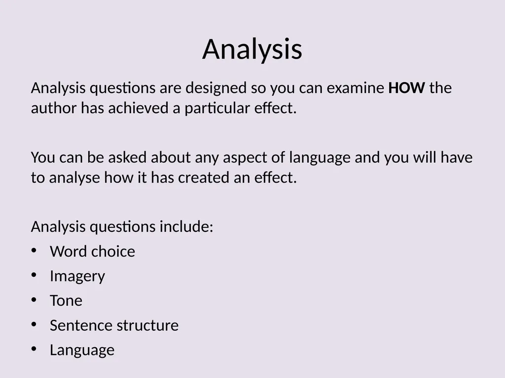 Understanding Understanding questions are designed - slide 20 of 52