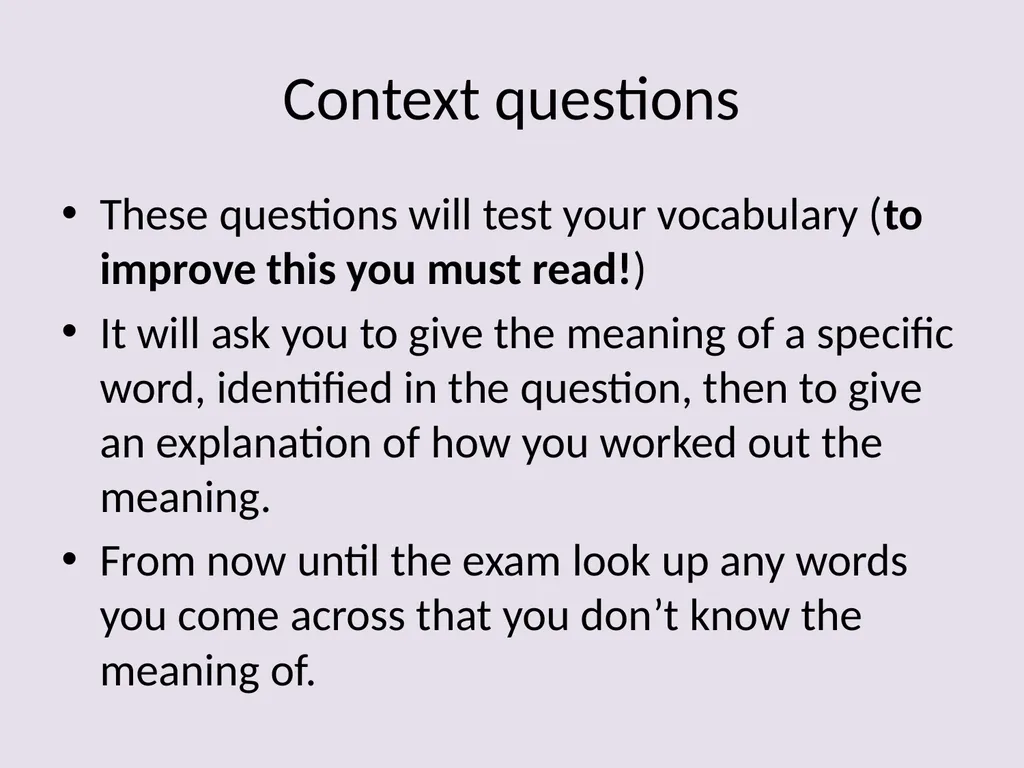 Understanding Understanding questions are designed - slide 6 of 52