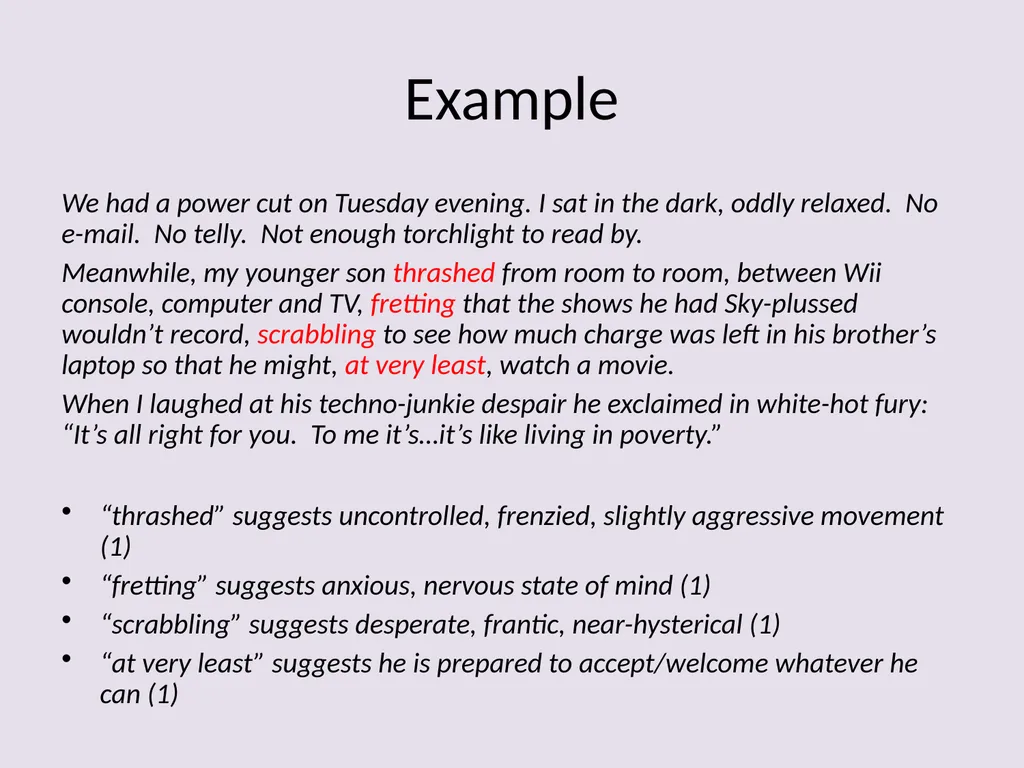 Understanding Understanding questions are designed - slide 25 of 52