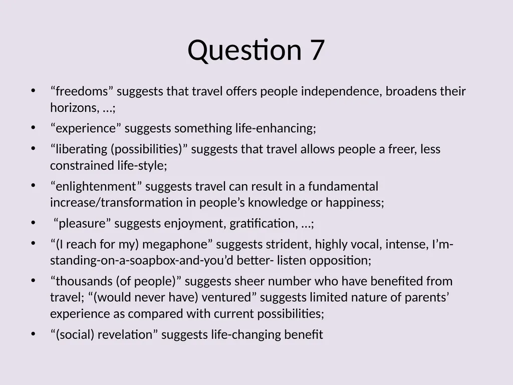 Understanding Understanding questions are designed - slide 32 of 52