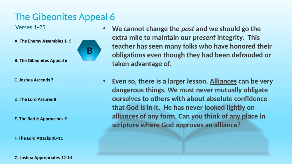 The cosmic Defeat of the Amorites Joshua 10 - slide 4 of 39