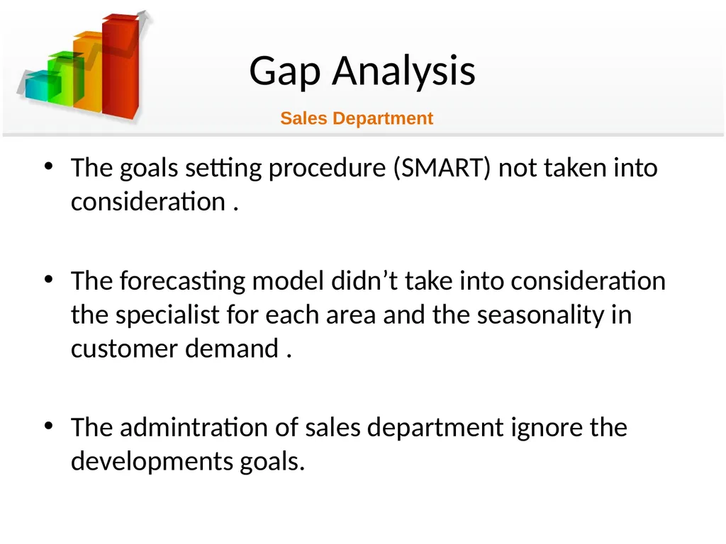 Bridging the gap between planned & actual - slide 22 of 38