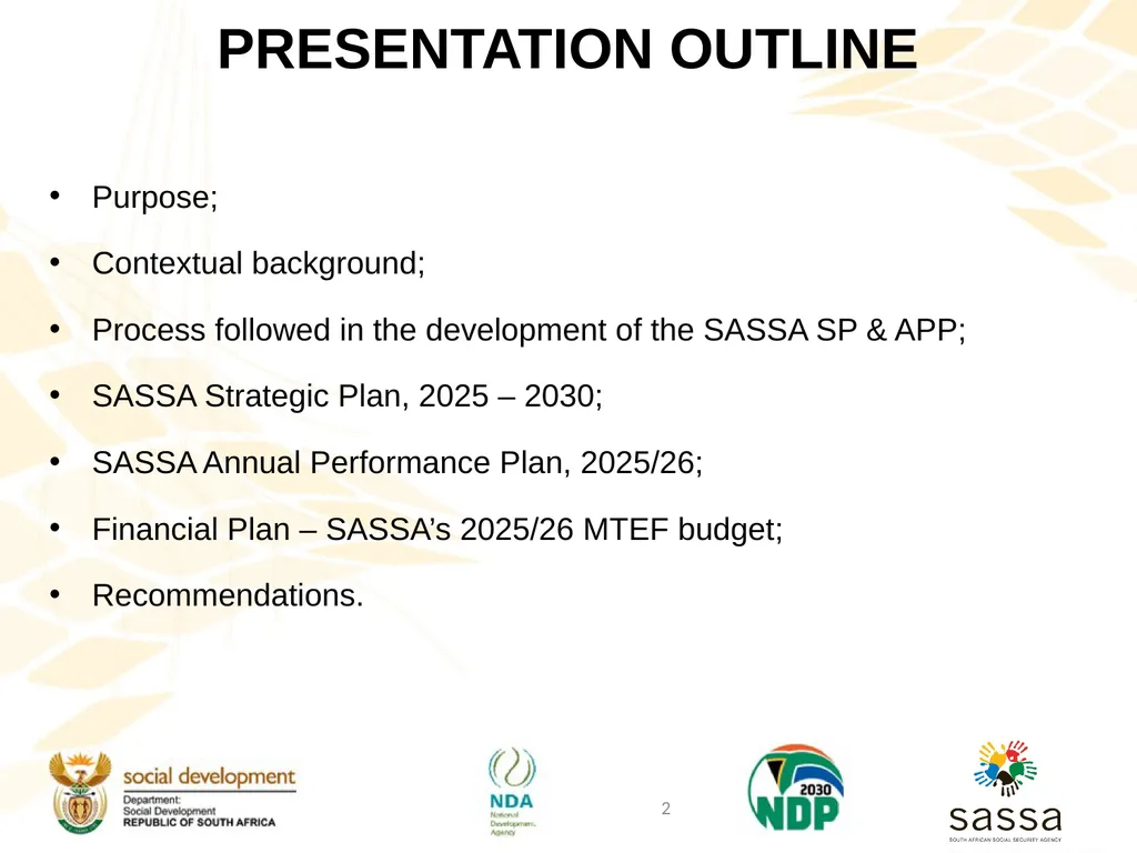 Strategic Plan (2025-2030); Annual Performance - slide 2 of 40