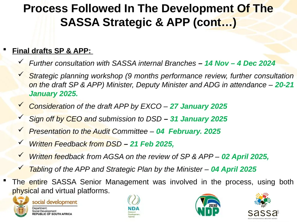 Strategic Plan (2025-2030); Annual Performance - slide 8 of 40