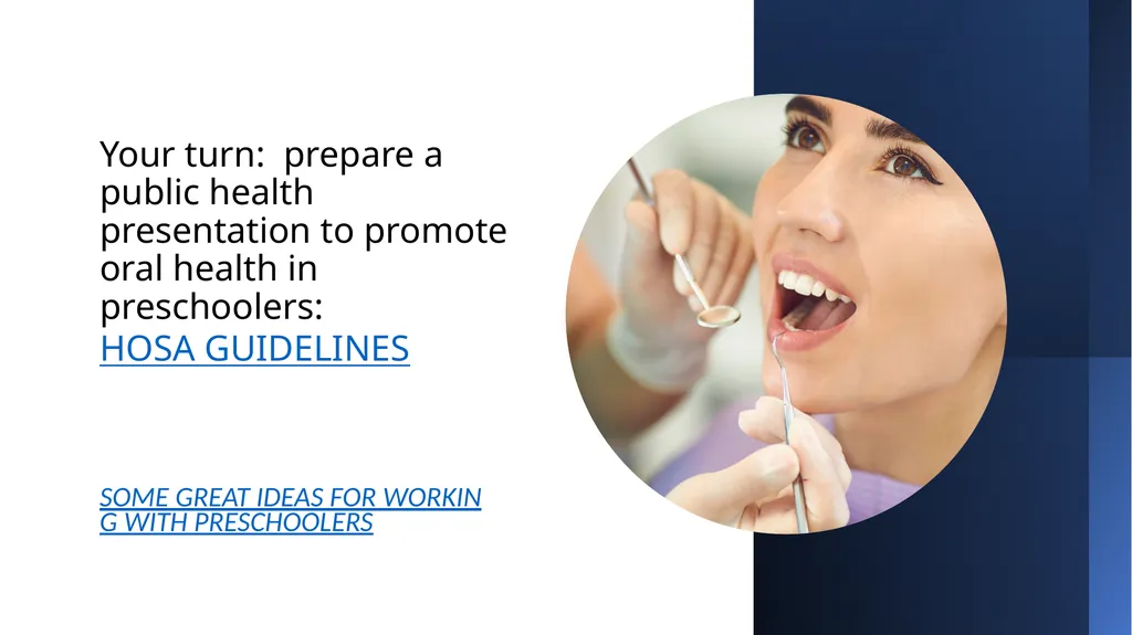 GOOD DENTAL HEALTH = GOOD OVERALL HEALTH JAN - slide 4 of 4