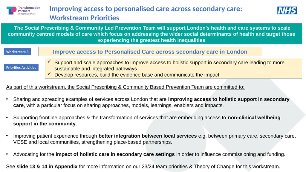 @SP_LDN rf-tr.socialprescribing@nhs.net Improving - slide 3 of 15