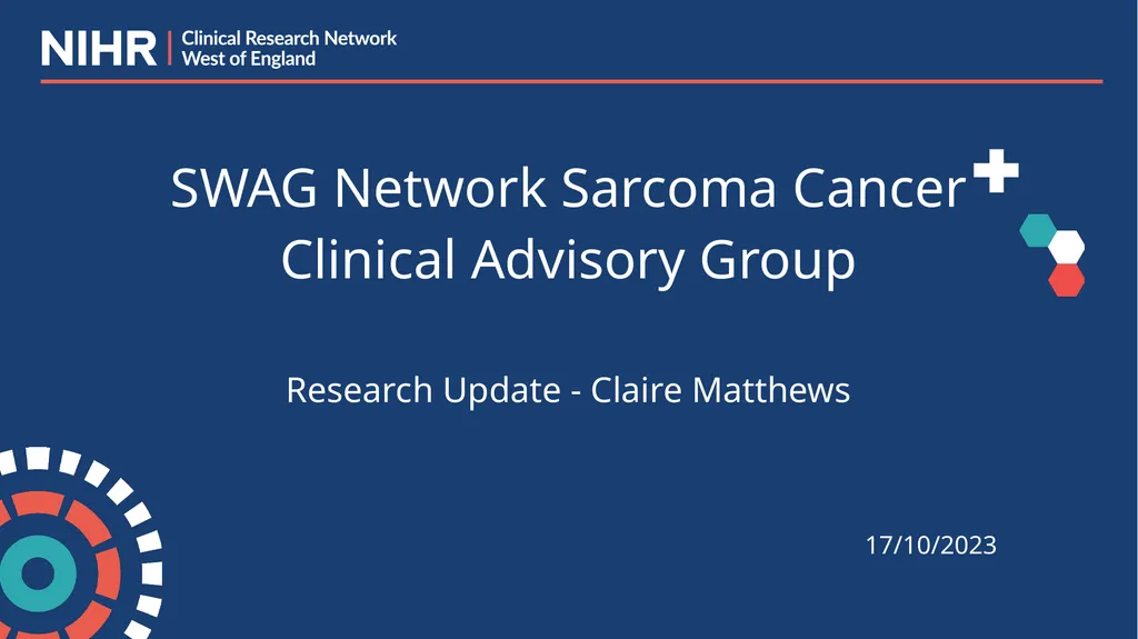 Research Update - Claire Matthews SWAG Network