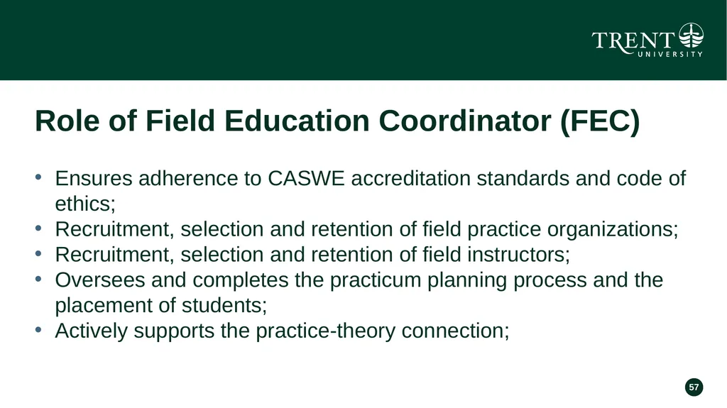 Field Education Orientation Field Instructors - slide 57 of 73
