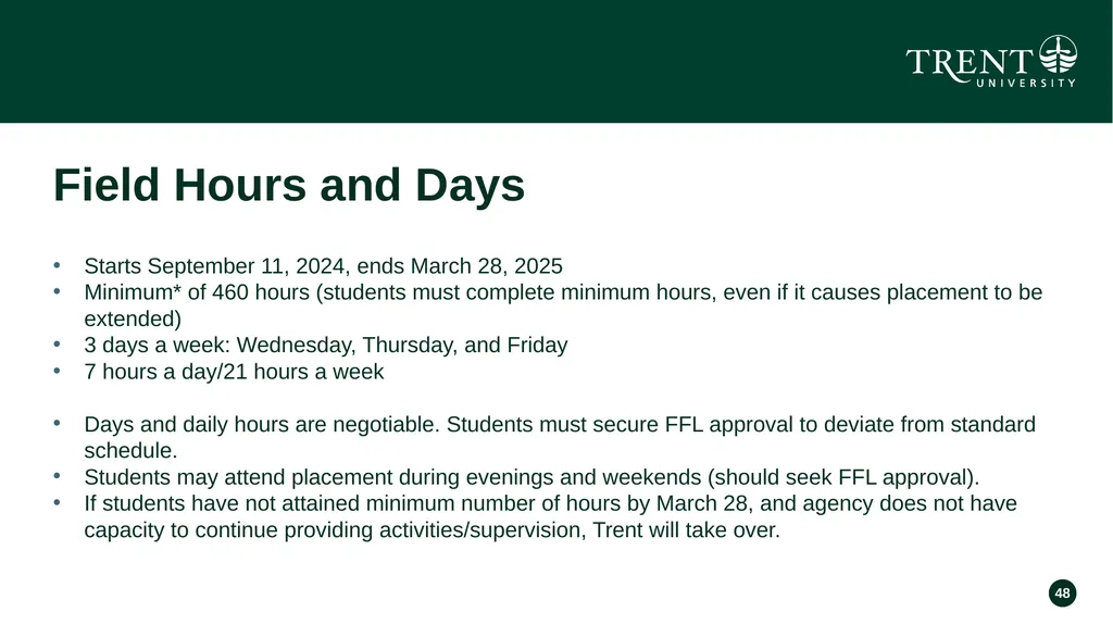 Field Education Orientation Field Instructors - slide 48 of 73