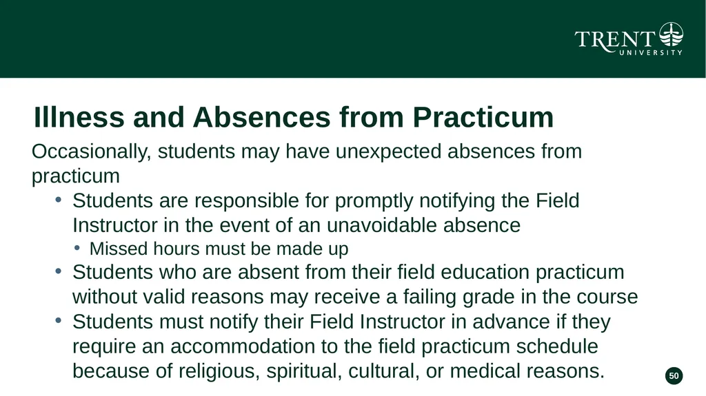Field Education Orientation Field Instructors - slide 50 of 73