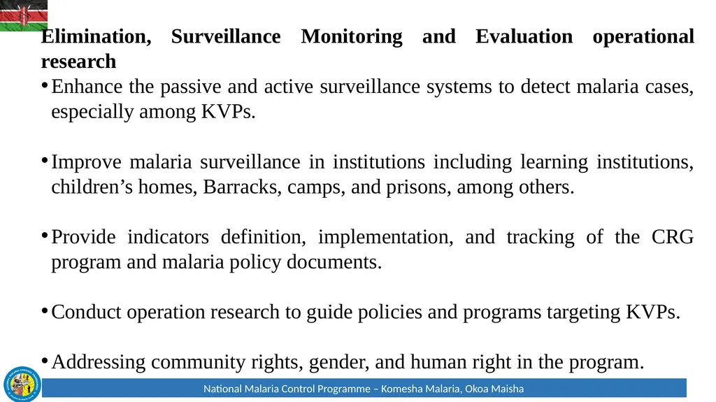 CRSPC Sub-regional NMCP and Partners Annual - slide 14 of 19