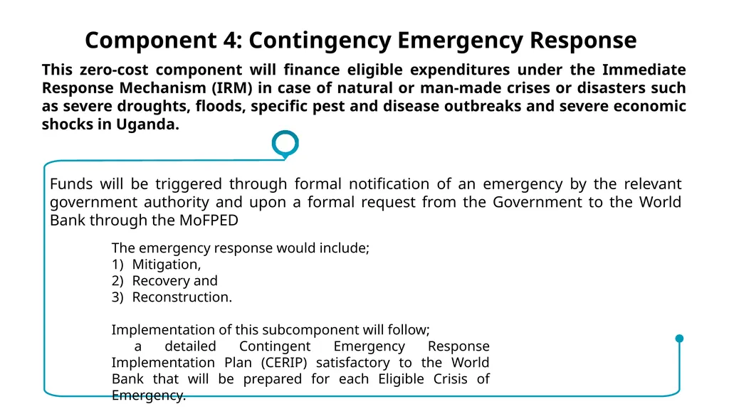 UGANDA CLIMATE SMART AGRICULTURAL TRANSFORMATION - slide 28 of 47