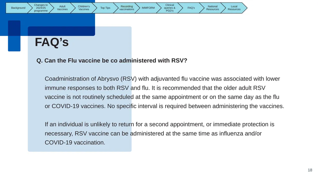 East Midlands GP Practice Flu Vaccination Toolkit - slide 18 of 21