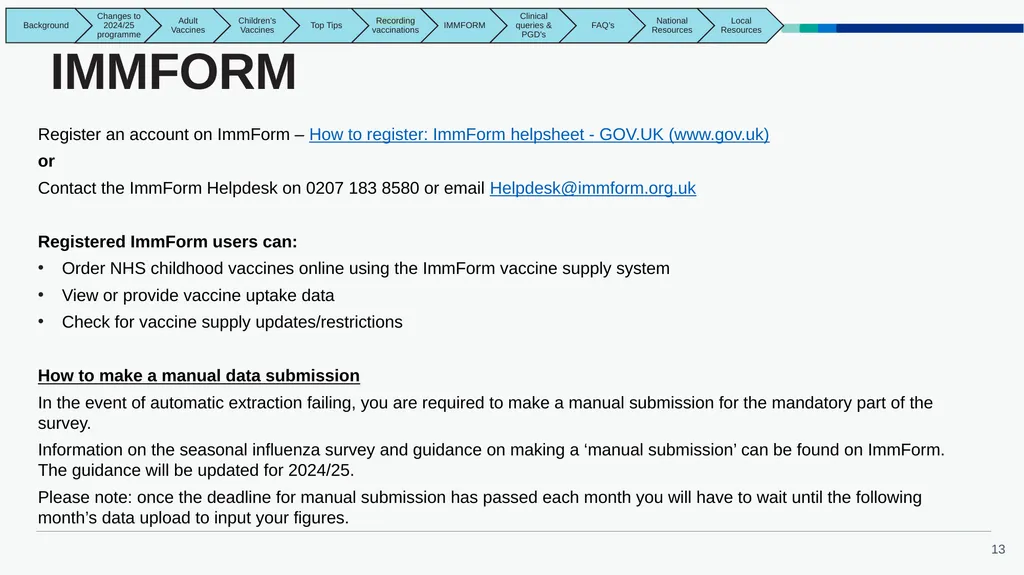 East Midlands GP Practice Flu Vaccination Toolkit - slide 13 of 21