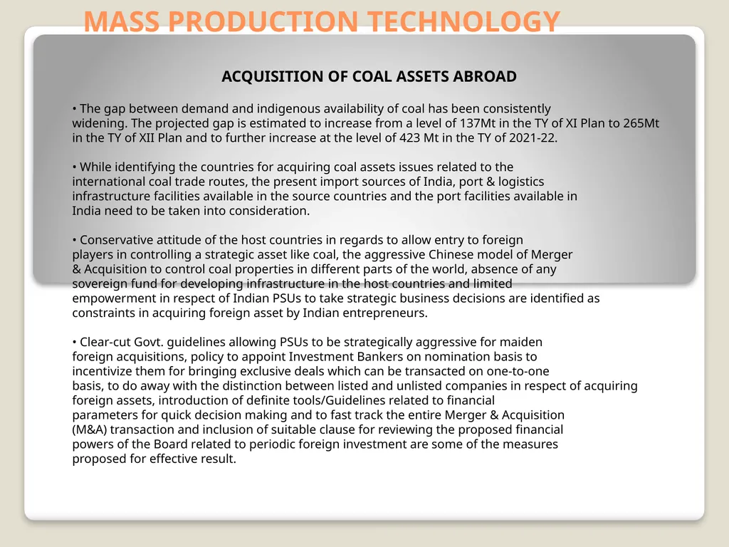 Faculty : Pradeep Deshmukh Sr. Manager, WCL - slide 47 of 54