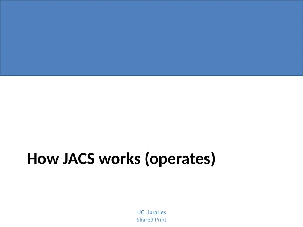 Journal Archiving Campaign Service (JACS) June 6, - slide 17 of 28