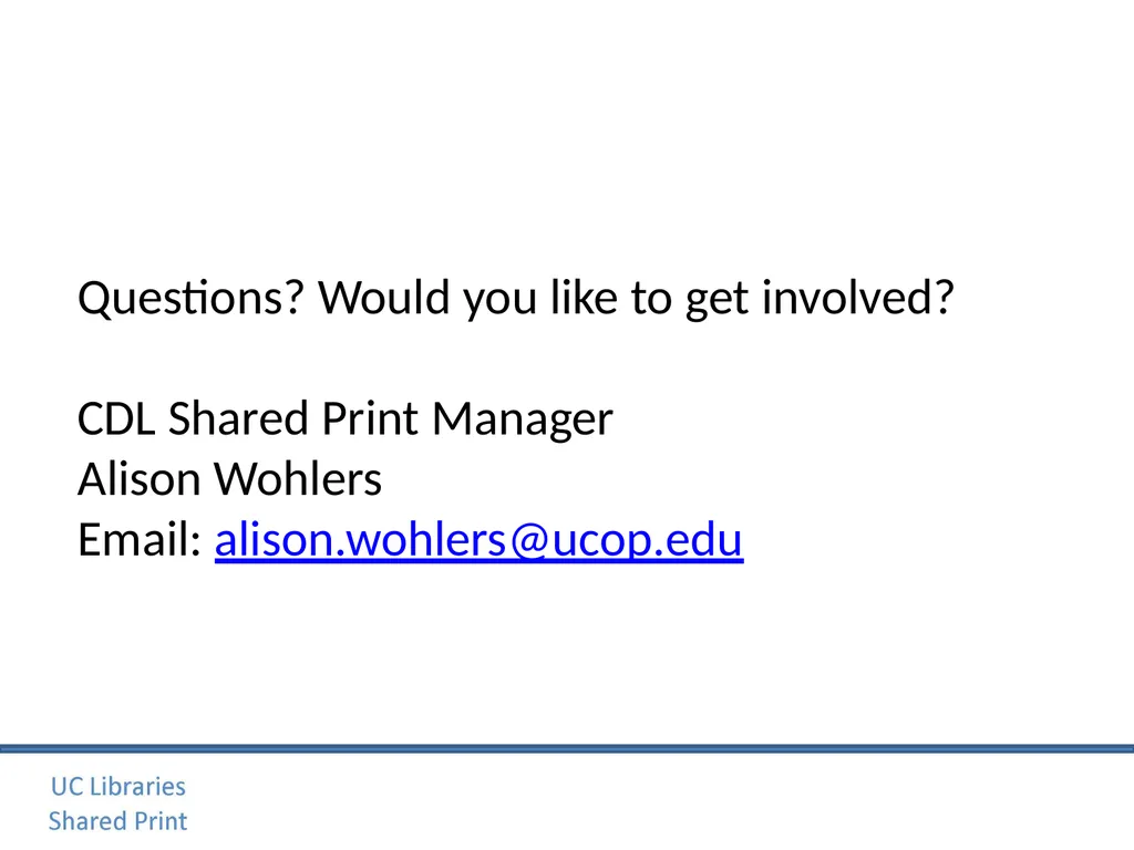 Journal Archiving Campaign Service (JACS) June 6, - slide 28 of 28