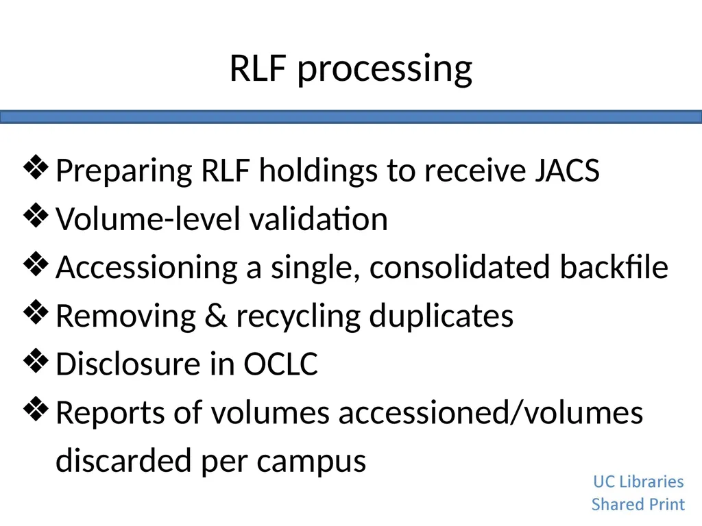 Journal Archiving Campaign Service (JACS) June 6, - slide 25 of 28