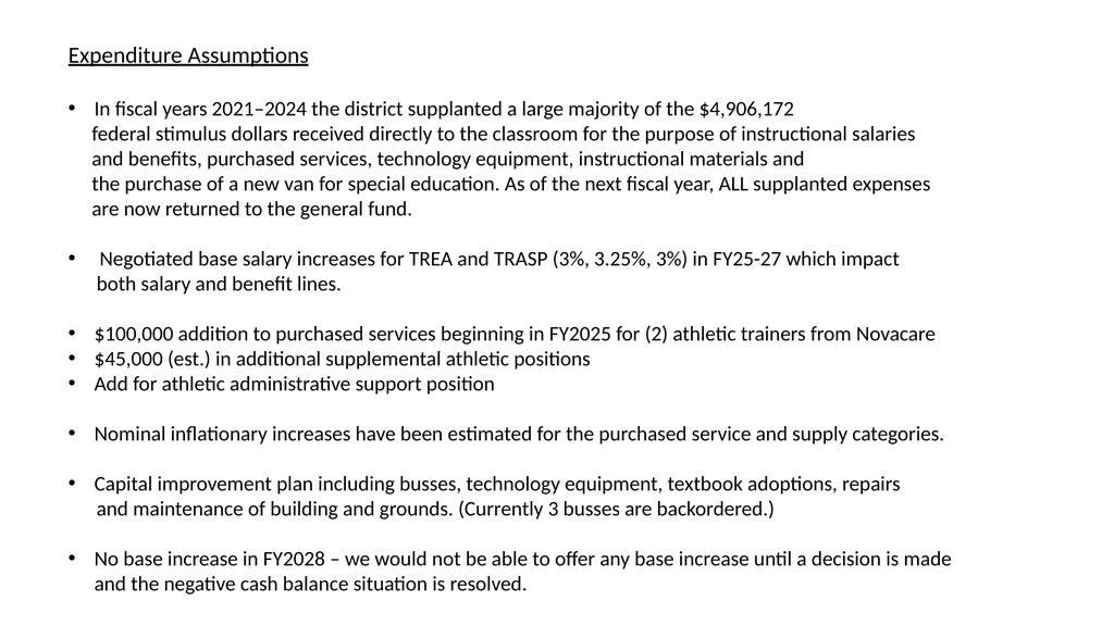 Three Rivers Local School District Five Year - slide 15 of 18