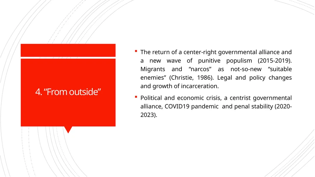 Authoritarianism and punishment Understanding - slide 26 of 38