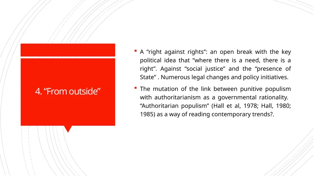 Authoritarianism and punishment Understanding - slide 28 of 38