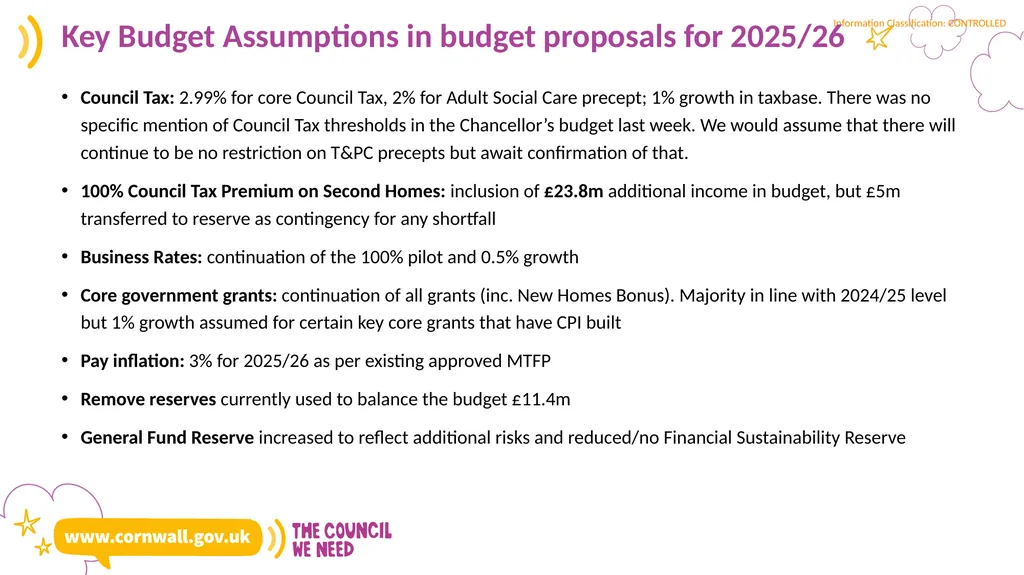 Cornwall Council Finance Briefing and Second Homes - slide 3 of 19
