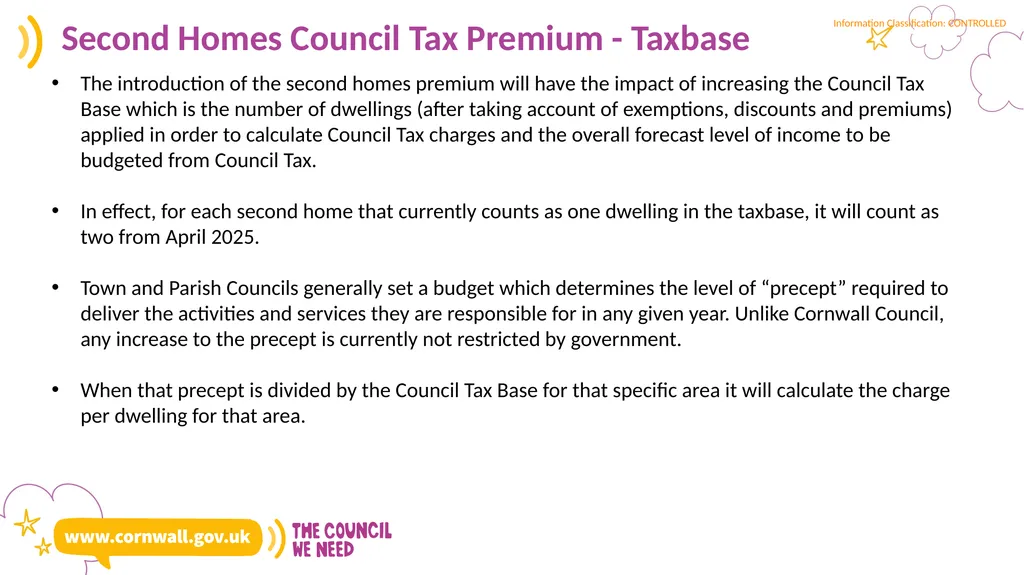 Cornwall Council Finance Briefing and Second Homes - slide 14 of 19