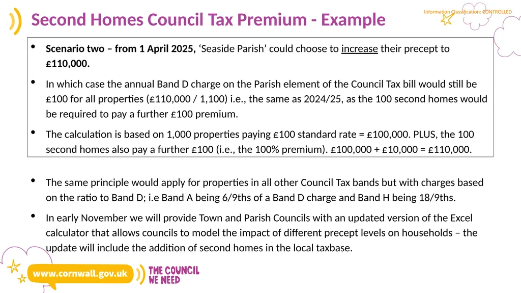Cornwall Council Finance Briefing and Second Homes - slide 16 of 19