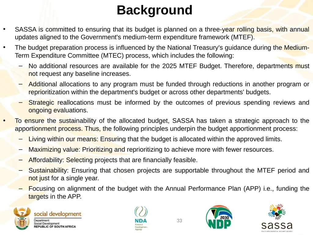 Strategic Plan (2025-2030); Annual Performance - slide 32 of 41