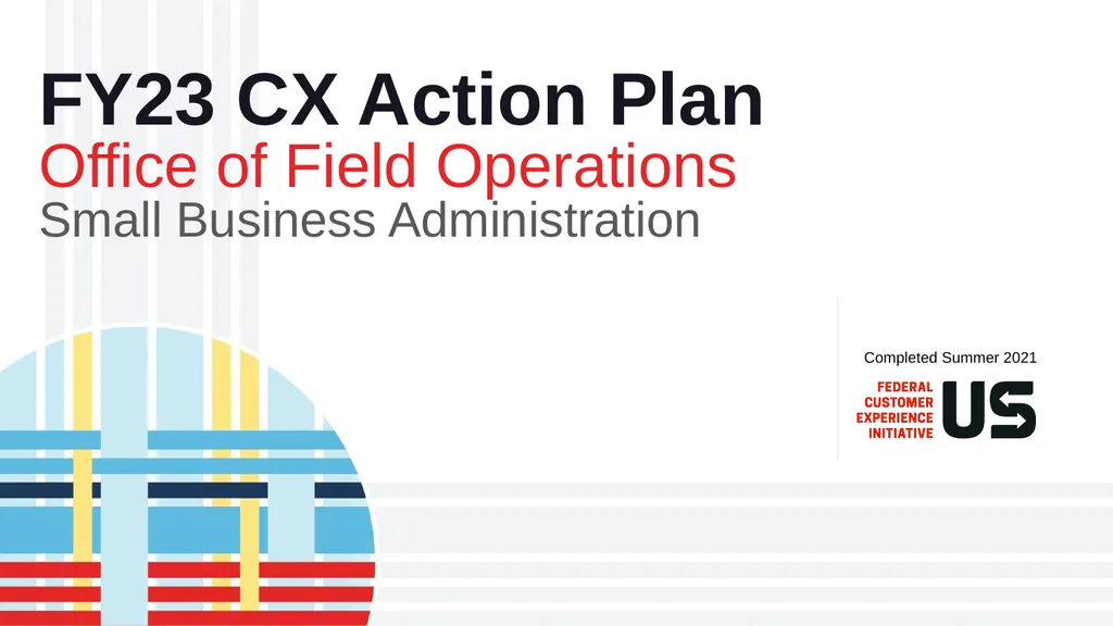 FY23 CX Action Plan Office of Field Operations