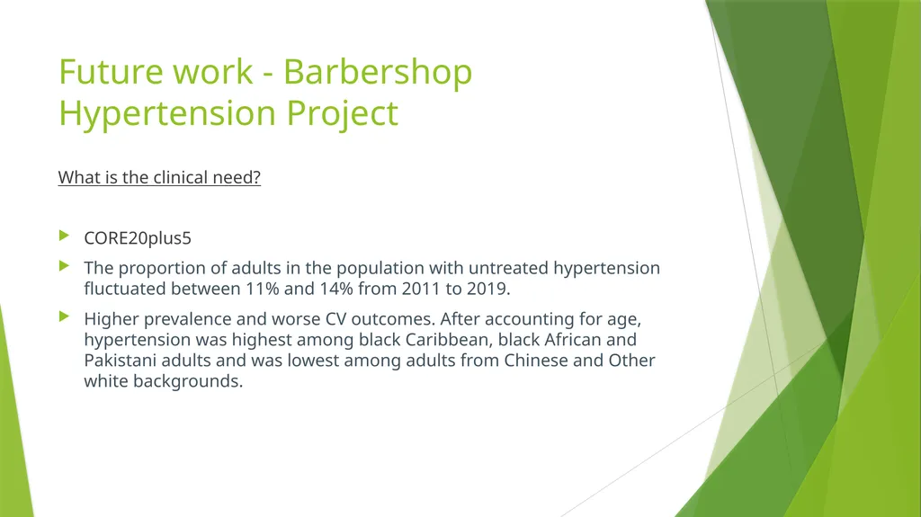 Health Deprivation Fellowship Project Work Rajan - slide 7 of 10