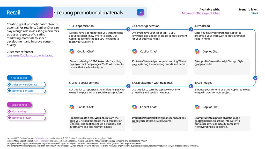 Microsoft Scenario Library Discover industry and - slide 18 of 34