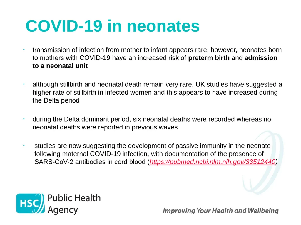 COVID-19 Vaccination programme for childbearing - slide 13 of 32