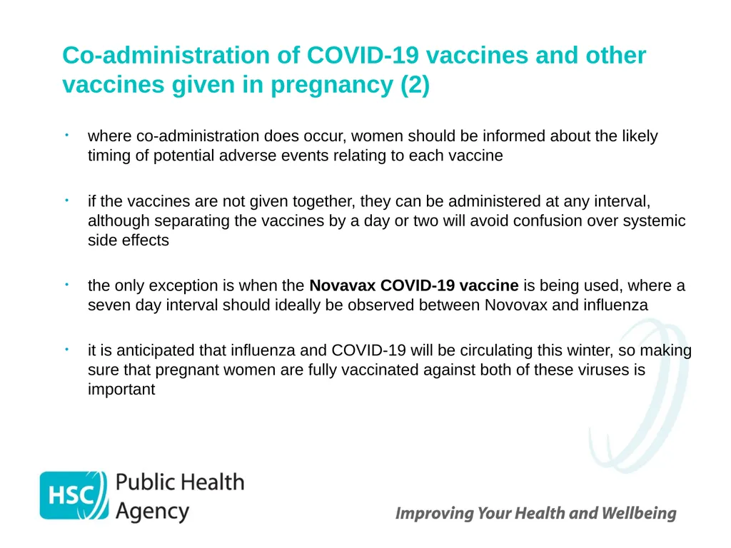 COVID-19 Vaccination programme for childbearing - slide 20 of 32