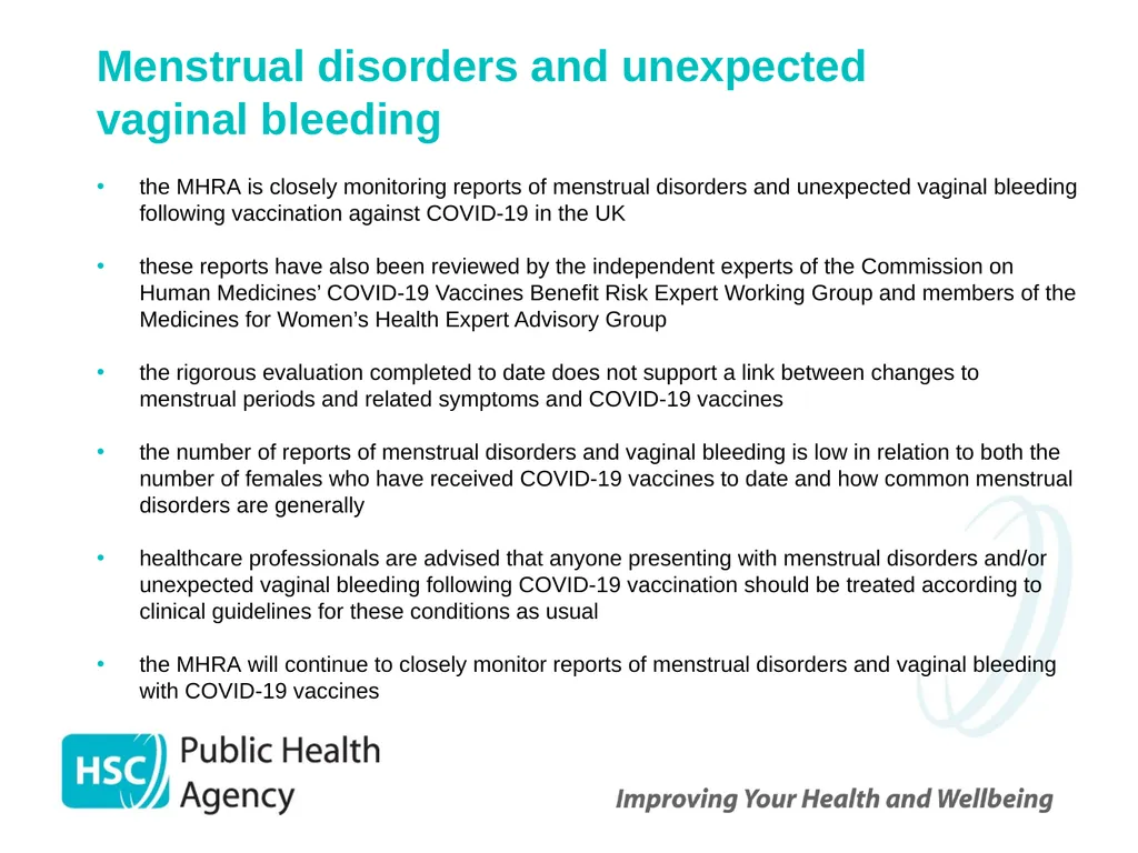 COVID-19 Vaccination programme for childbearing - slide 27 of 32