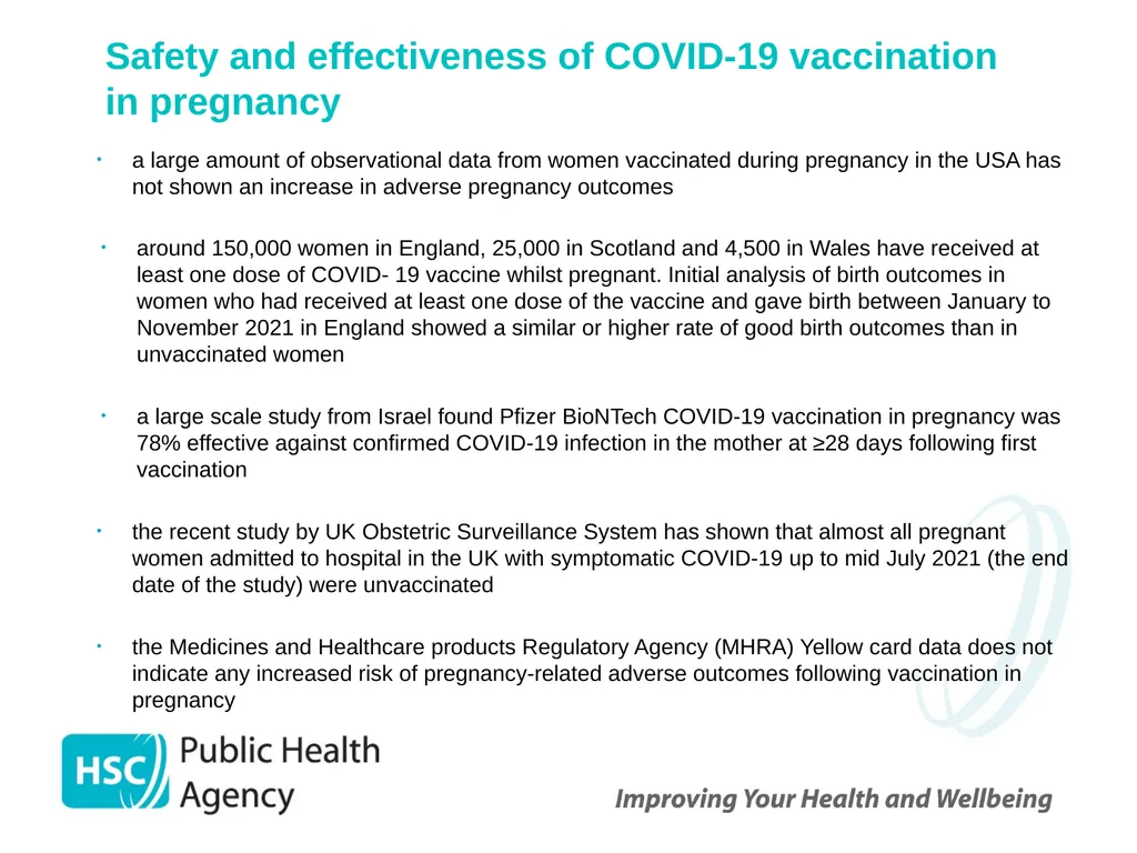 COVID-19 Vaccination programme for childbearing - slide 16 of 32