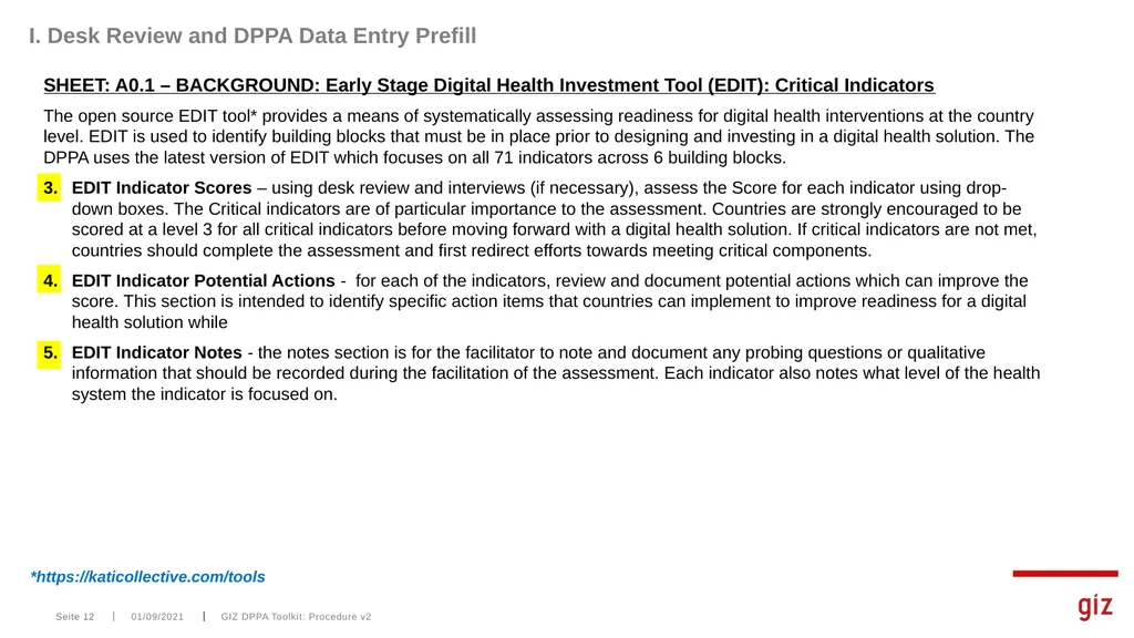 Assessment Tool for Digital Pandemic Preparedness - slide 12 of 30